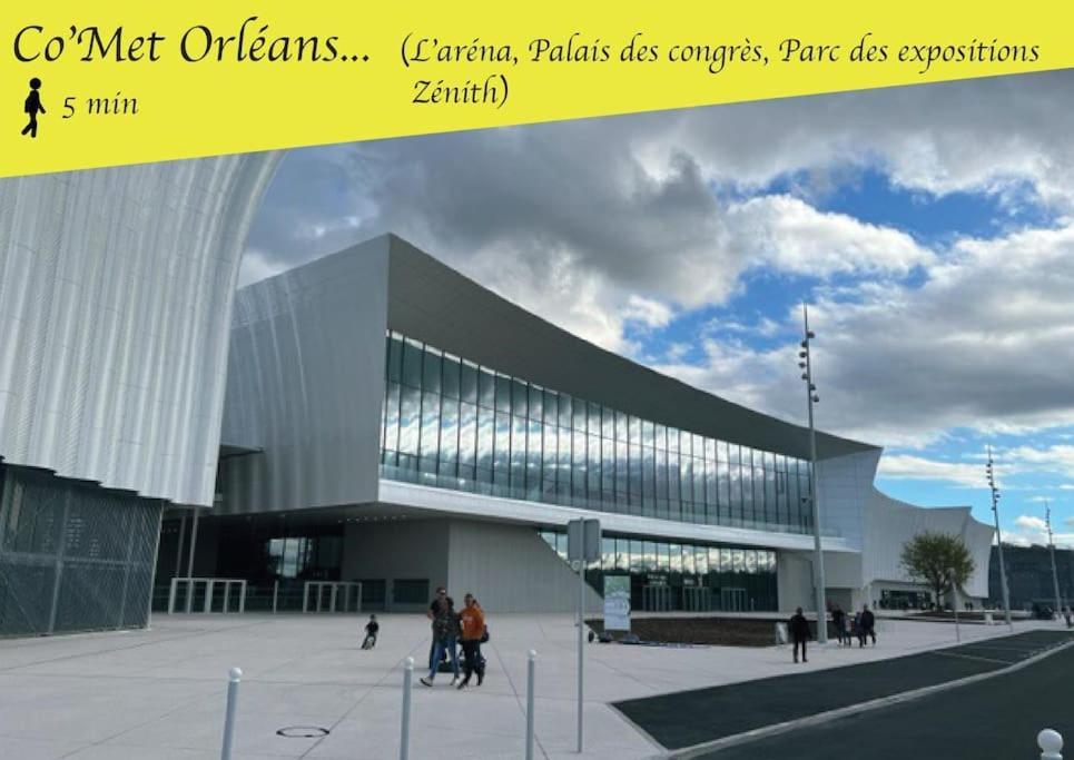 Maison Comet Avec Jardin Et Parking Orleans Exterior photo